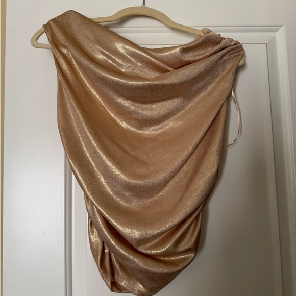 Beige Women's 2 Piece Blouse and Trouser Set - Picture 4 of 12